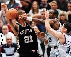 Karl Malone, Tim Duncan