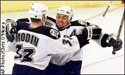 Darcy Tucker, Fredrik Modin