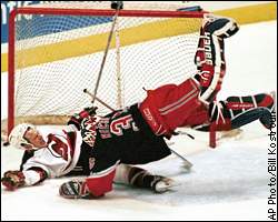 Claude Lemieux, Mike Richter