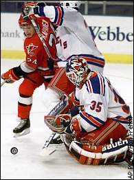 Mike Richter, Kevin Hatcher, Sami Kapanen